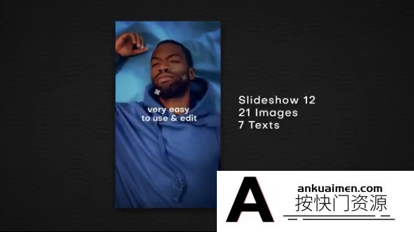 [开场片头]INS竖屏图片包装片头AE模板- Instagram Stories Slideshow Pack