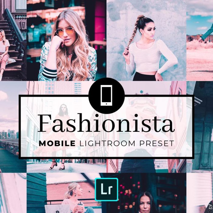 [手机版lr预设]ins博客超级时尚迷人像手机版Mobile Lightroom预设Preset Fashionista