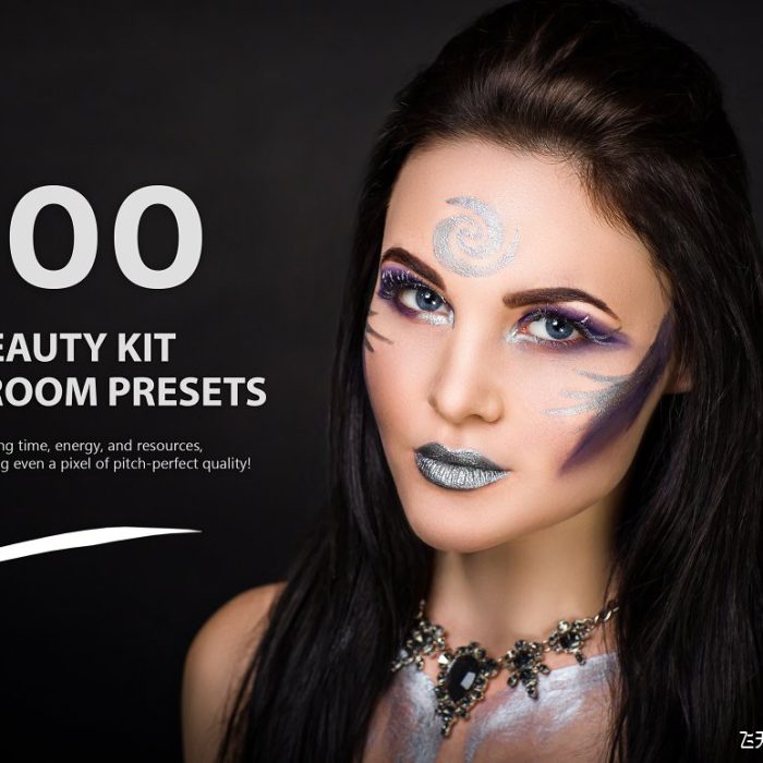 [人像LR预设]500个完美美容人像后期调色Lightroom预设 500 Beauty Kit Lightroom Presets