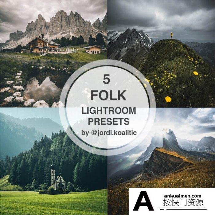 [风光LR预设]摄影师 Jordi Koalitic 创意电影风光大片Lightroom预设与移动LR预设及LUT预设