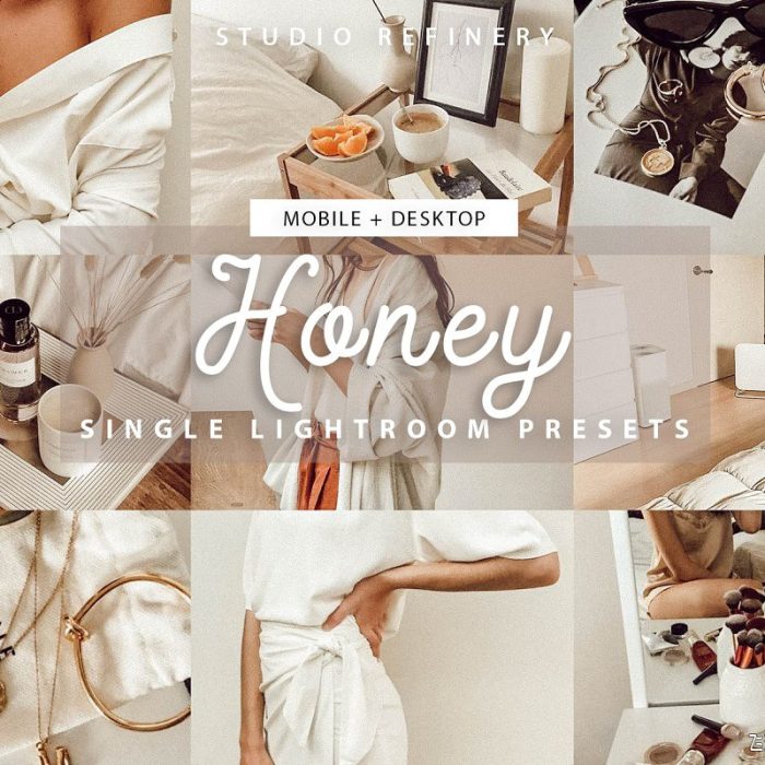[胶片LR预设]温暖咖啡棕色胶片Lightroom预设/移动APP预设 Honey Lightroom Presets