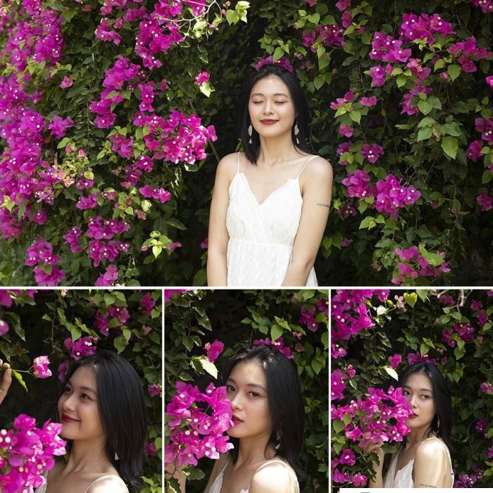 [时尚人像RAW原图]48张鲜花美女写真人像RAW原图,人像调色练习RAW素材