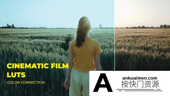 LUT 预设-旅行无人机风光人像电影胶片LUT预设 LUTs Cinematic Film