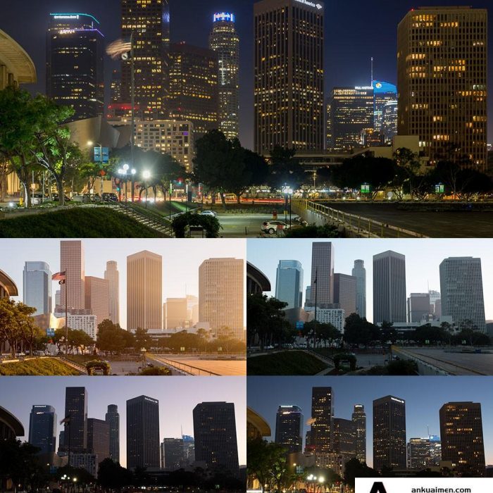[建筑风光RAW原图]670张极致白转夜城市风光延时摄影RAW原片-风光延时摄影RAW素材