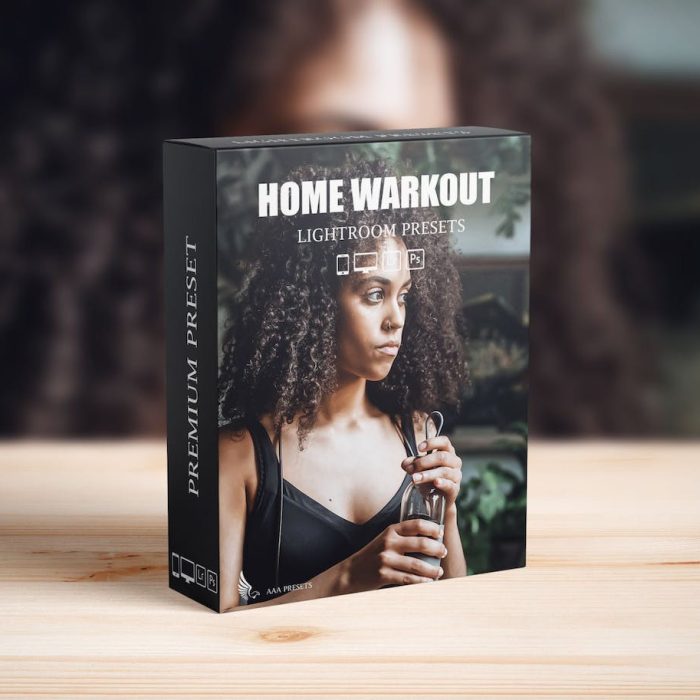 [人像LR预设]INS博主健身人像LR预设 Instagram influencer Blogger Workout Presets