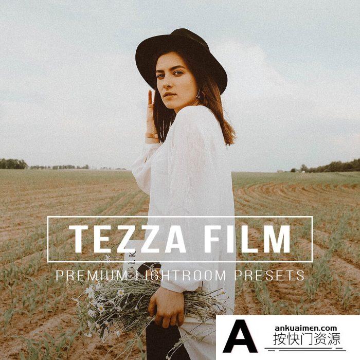 [胶片LR预设]万能胶片人像后期调色Lightroom预设 TEZZA FILM Lightroom Presets