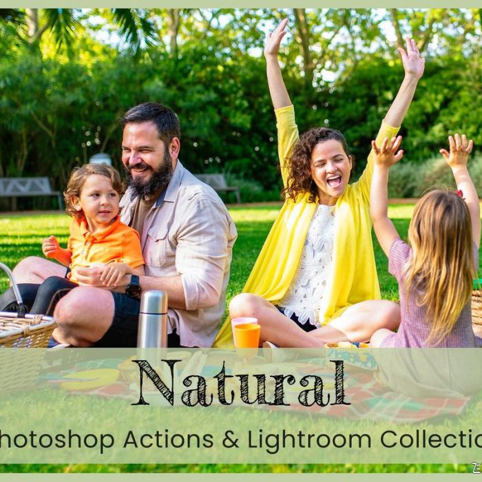 [人像LR预设]自然光人像摄影调色Lightroom预设及PS动作 Natural Lightroom Presets