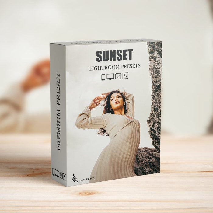 [人像LR预设]夏日日落胶片人像修饰Lightroom预设 Lightroom Sunset Presets