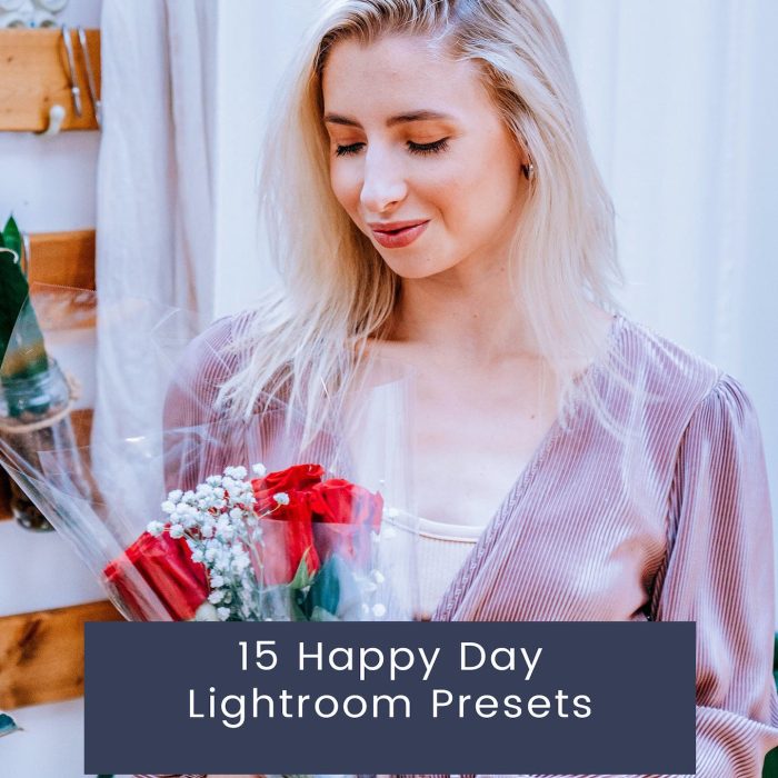 [人像LR预设]明亮通透色彩校正Lightroom预设 Happy Day Lightroom Presets