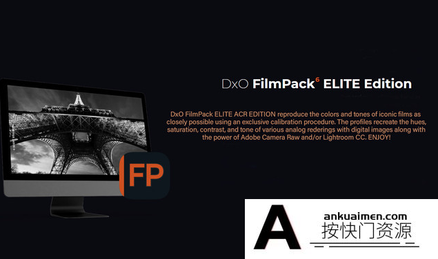[胶片LR预设]DxO FilmPack 6 Elite ACR/Lightroom CC Profile Edition 黑白胶片包
