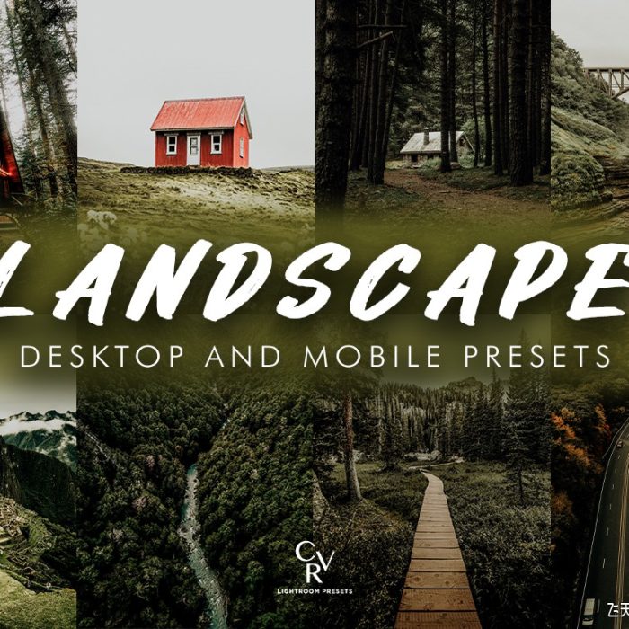 [风光LR预设]10个情绪风光后期增强Lightroom预设 10 Landscape Lightroom Presets