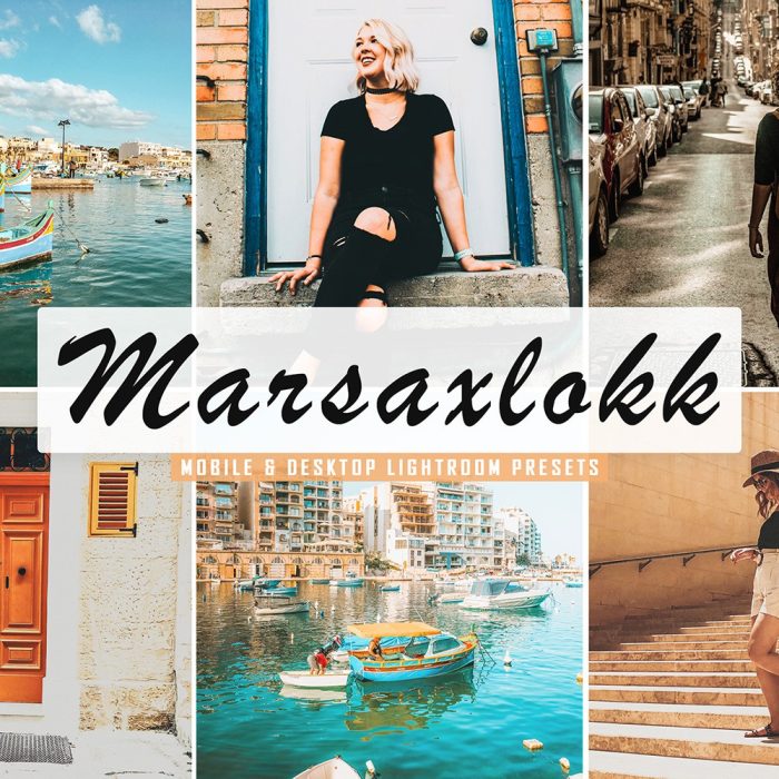 [旅拍LR预设]旅拍巧克力色调LR预设+移动APP预设 Marsaxlokk Lightroom Presets