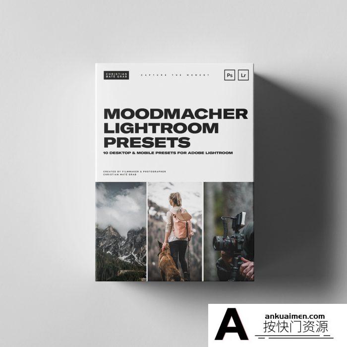 [人像LR预设]Christian Mate Grab 情绪电影人像LR预设 MOODMACHER 10 Lightroom Presets