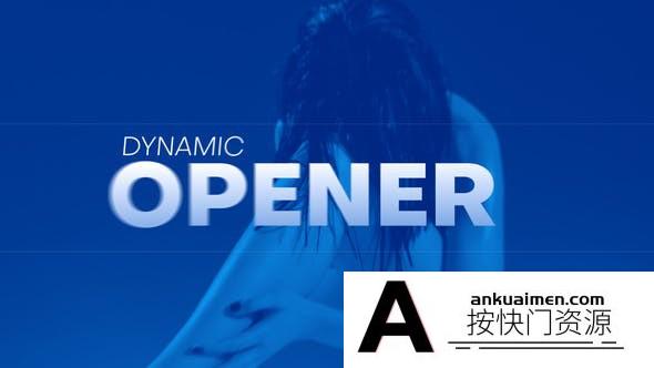 [开场片头]节奏感快闪片头开场AE模板- Rhythmic Stomp Opener