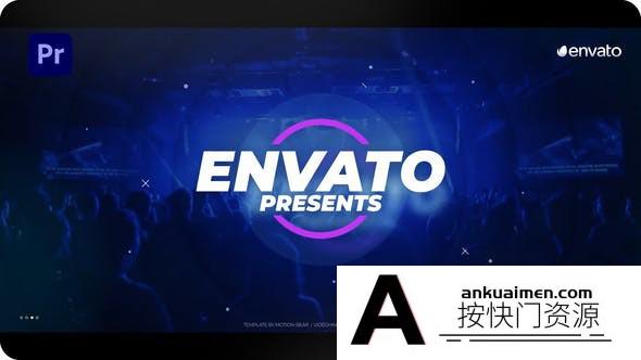 [Premiere模板]PR模板-活动宣传片演讲访谈商业会议重要讲座模板 Event Promo for Premiere Pro