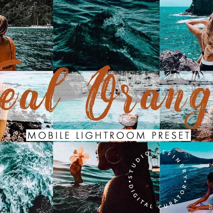 [手机版lr预设]INS网红Teal&Orange电影色调手机lr预设 Teal Orange Lightroom Presets