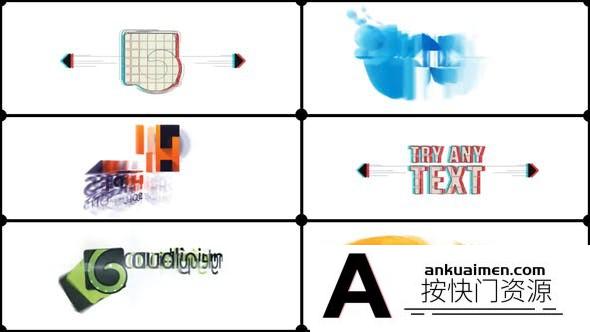 [logo模板]AE模板-翻转拖影Logo动画 Page Flips Corporate Logo