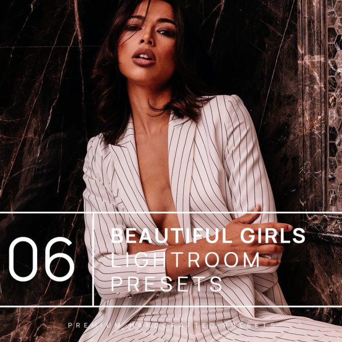 [人像LR预设]时尚外拍人像Lightroom预设和移动LR预设 Beautiful Girls Lightroom Presets + Mobile