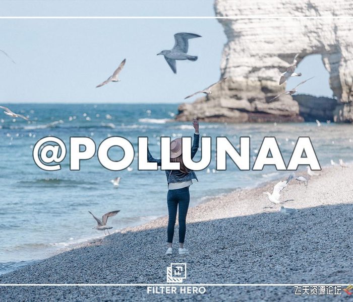 [手机版lr预设]旅行人像风景通用移动手机版lr预设  Pollunaa Mobile Presets
