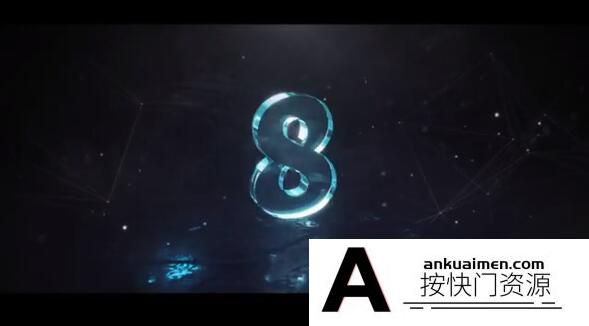 [倒计时模板]3组大气倒计时动画AE模板- Countdowns