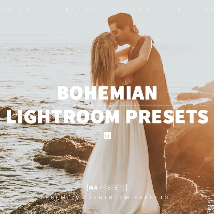 [婚礼LR预设]波西米亚新胶片礼人像LR预设BOHEMIAN-Mobile &Desktop Lightroom Presets