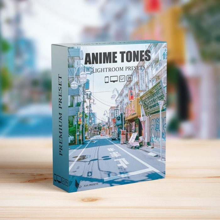 [日系LR预设]日系动漫风格Lightroom预设 Anime Color Lightroom Presets
