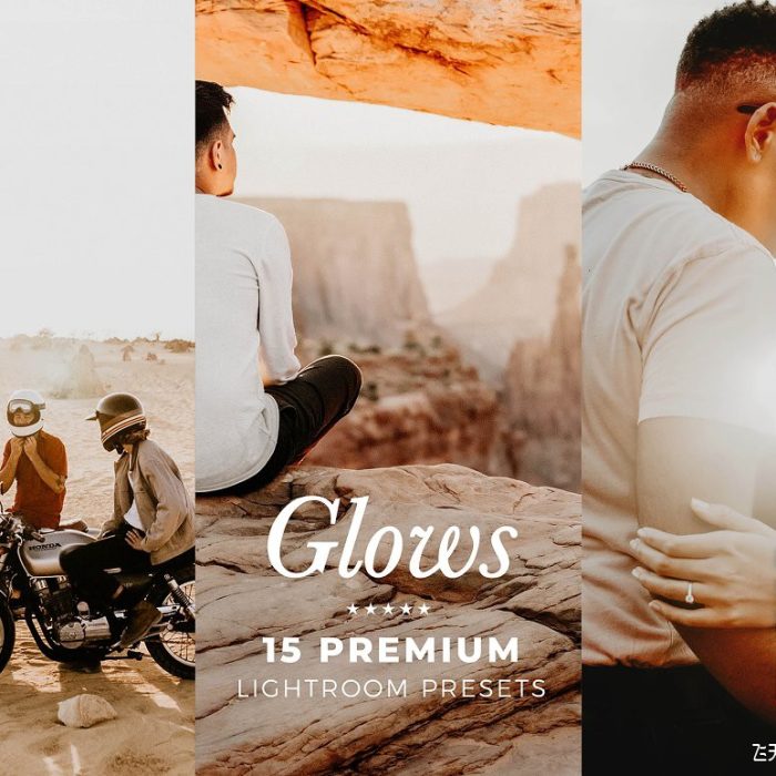 [旅拍LR预设]户外电影风光人像胶片Lightroom预设与手机lr预设 Glows Presets for Lightroom