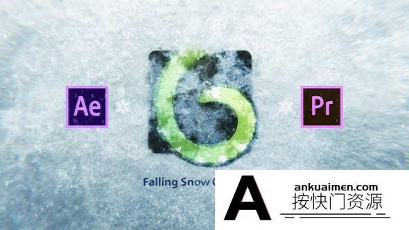[开场片头]AE模板+PR预设-下雪动画制作工具包 Snow Falling Generator