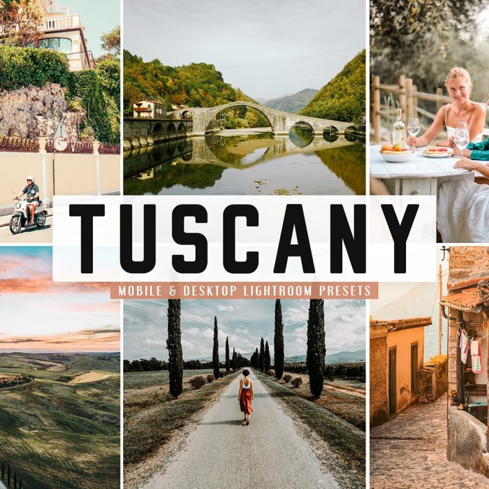 [旅拍LR预设]意大利旅拍通透胶片人像LR预设+手机预设 Tuscany Lightroom Presets