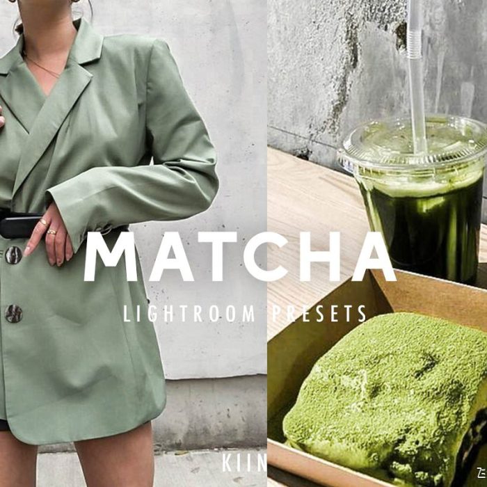 [人像LR预设]莫兰迪色抹茶绿色调LR预设+手机LR预设MATCHA GREEN Lightroom Presets
