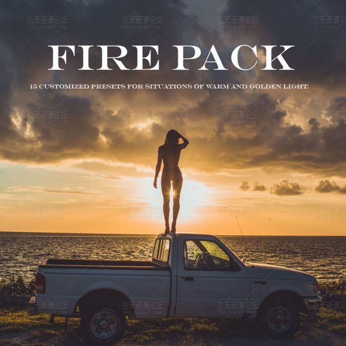 [手机版lr预设]黄昏日落手机版Lightroom预设 Nick Pescetto – Fire Pack Mobile