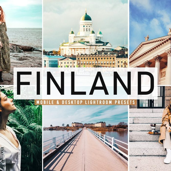 [旅拍LR预设]芬兰旅拍明亮温暖色调LR预设/手机LR预设 Finland Lightroom Presets