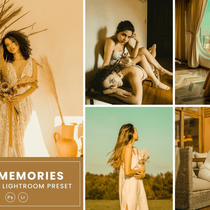 [胶片LR预设]怀旧记忆电影胶片后期调色PS动作及Lightroom预设Old Memories Action & Lightrom Presets