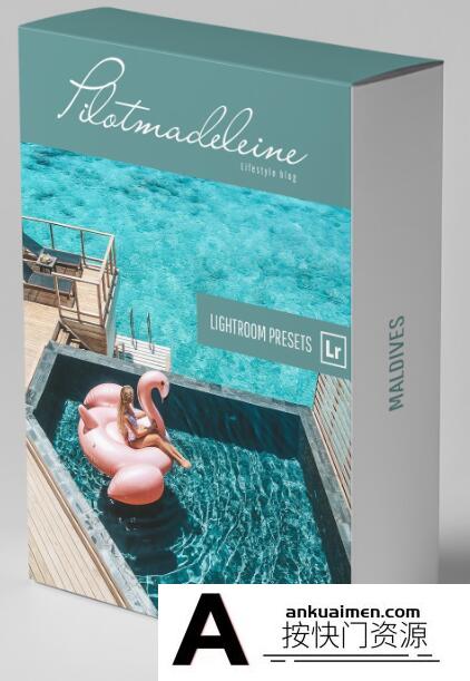 [手机版lr预设]摄影师Pilot Madeleine马尔代夫手机版LR预设 Maldives Mobile lr Presets