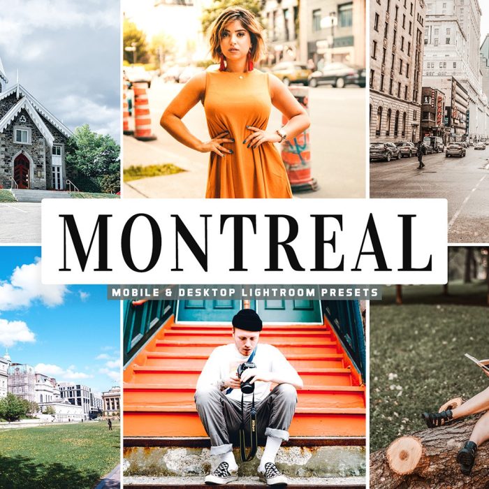 [旅拍LR预设]蒙特利尔旅拍人像LR预设+移动APP预设 Montreal Lightroom Presets