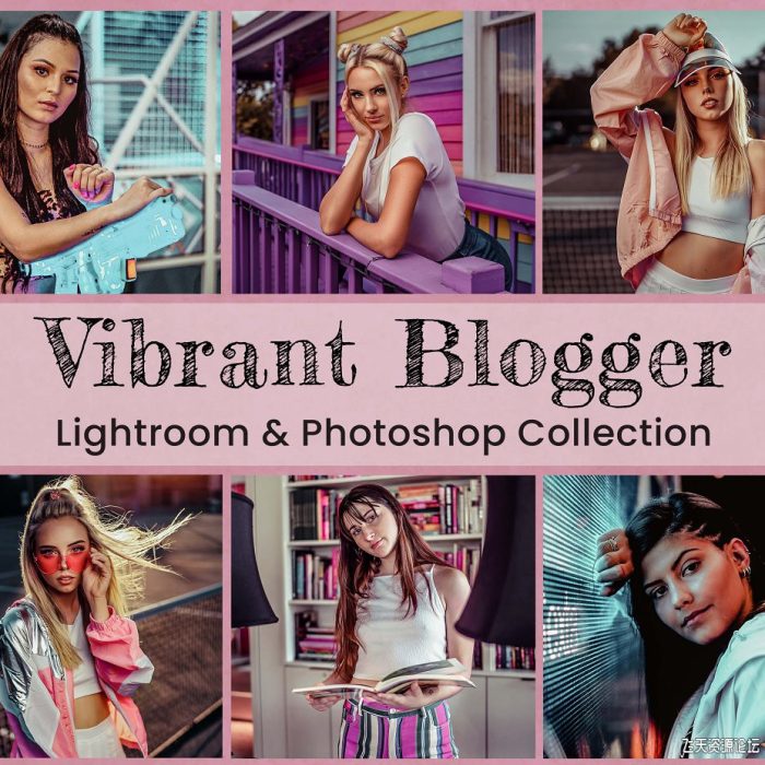 [人像LR预设]充满活力的INS博主 Lightroom 预设 Lightroom Mobile 预设 Photoshop ACR预设