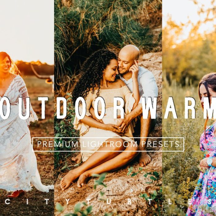 [人像LR预设]户外人像明亮通透暖色调LR预设/手机LR预设 OUTDOOR WARM LIGHTROOM