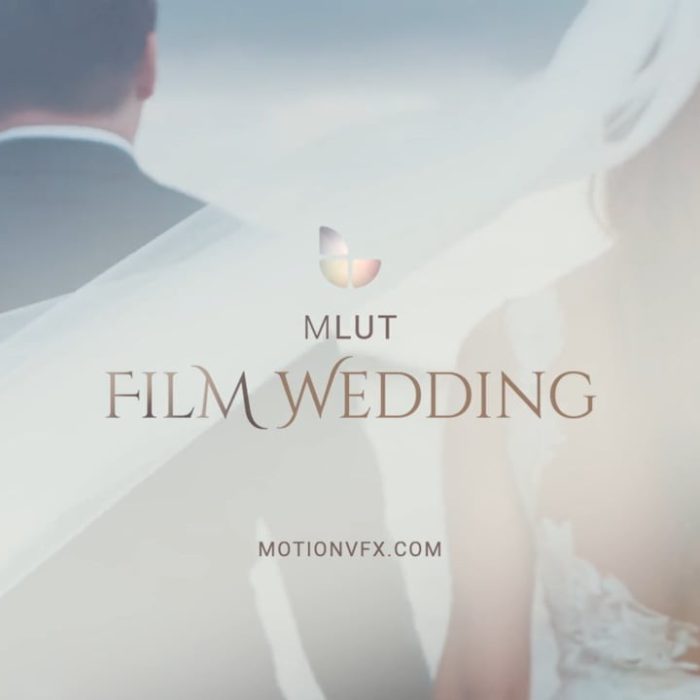 复古电影婚礼视频MV剪辑调色LUT预设支持AE/PR/FCPX/达芬奇/PS