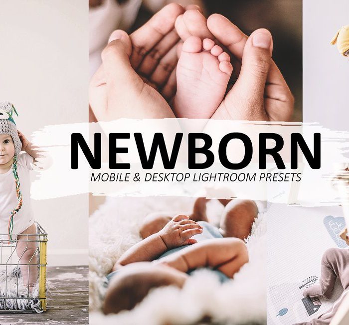[新生儿童预设]新生儿婴儿儿童摄影后期Lightroom预设/手机APP滤镜 Newborn Lightroom Presets