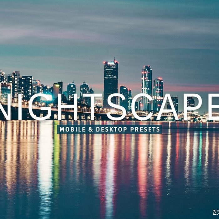 [风光LR预设]城市夜景风光摄影后期调色LR预设 Nightscape Pro Lightroom Presets