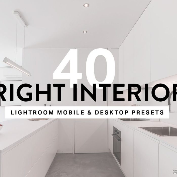 [风光LR预设]明亮通透室内设计后期Lightroom预设 Bright Interior Lightroom Preset
