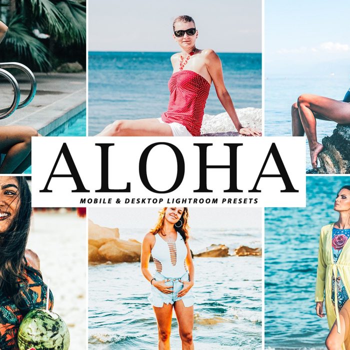 [人像LR预设]旅拍人像复古优美情绪LR预设+手机LR APP滤镜Aloha Lightroom Presets