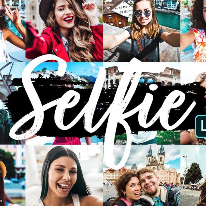 [手机版lr预设]Instagram博主自拍人像手机版Lightroom预设 SELFIE Mobile Lightroom