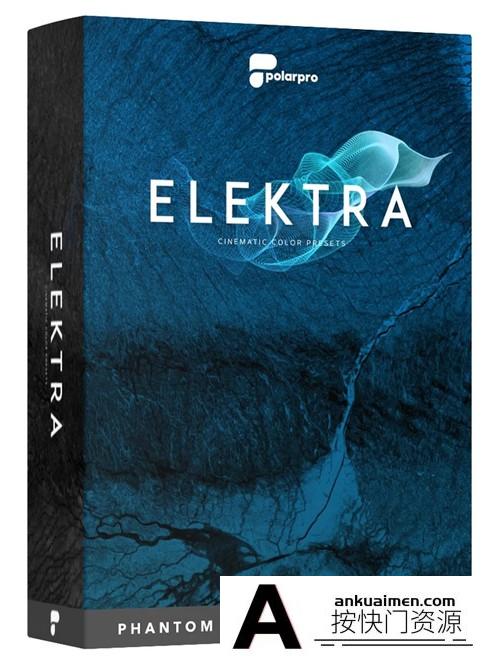 ELEKTRA-电影色彩视频调色LUT预设|大疆Phantom 4 PRO/ADV