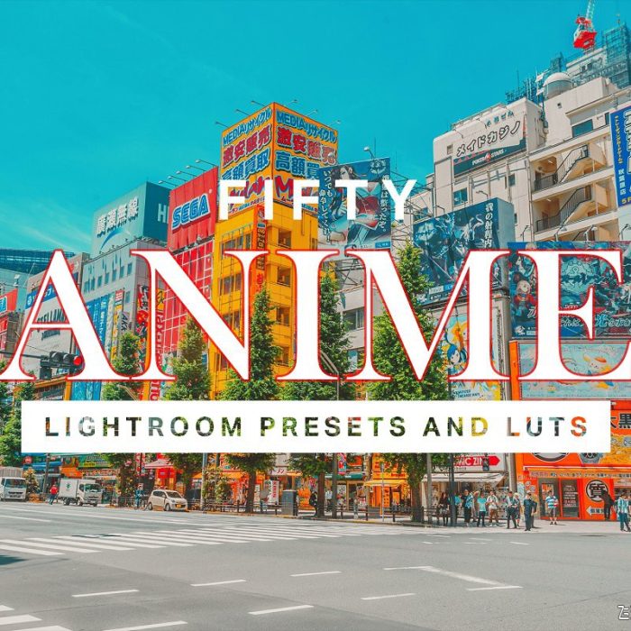 [旅拍LR预设]动漫色系颜色分级LR预设+LUT预设 Anime Lightroom Presets and LUTs