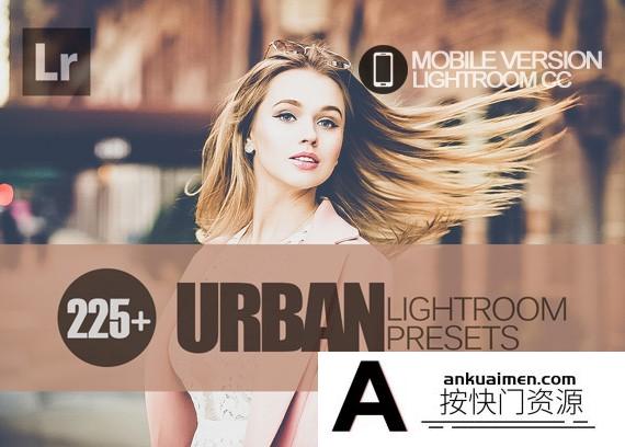 [手机版lr预设]225个城市街头摄影手机版Lightroom预设 225+ Urban Lightroom Mobile lr