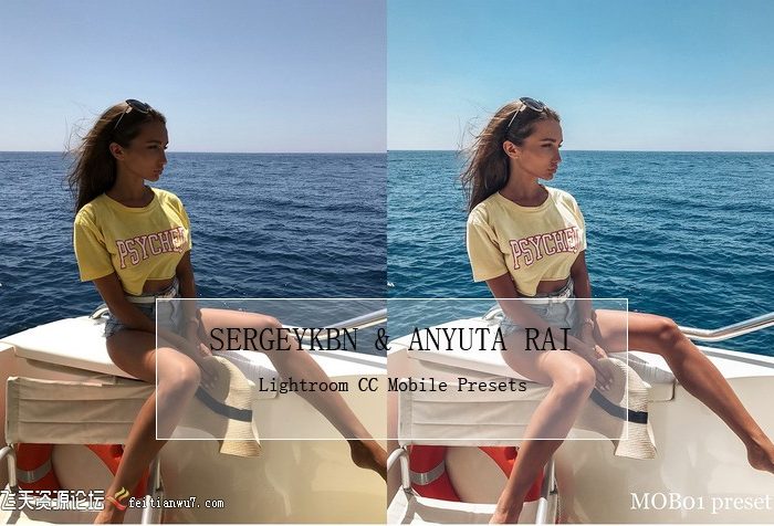 [手机版lr预设]俄罗斯摄影师SERGEYKBN & ANYUTA RAI手机版APP LR预设Mobile Presets