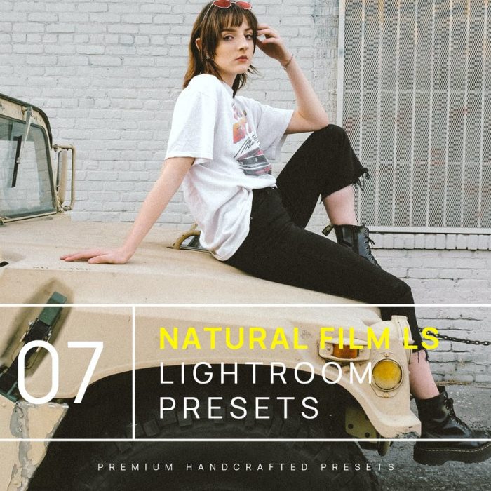[人像LR预设]自然胶片生活人像Lightroom预设/手机APP预设 Natural Film Lightroom Presets