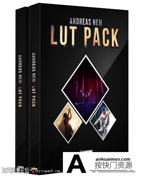 Andreas Hem 色彩分级电影胶片调色LUTs预设 Andreas Hem Luts