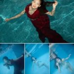 [时尚人像RAW原图]20张泳池水下美女人像摄影未修RAW原图素材,CR2格式
